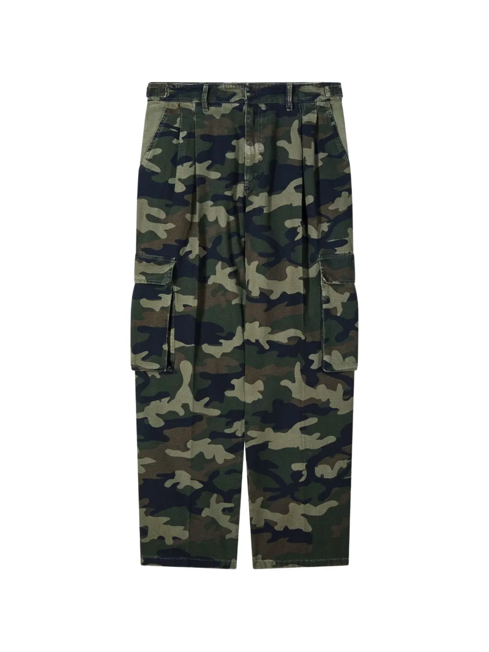 Patrizia Pepe camouflage-print cargo pants - Verde