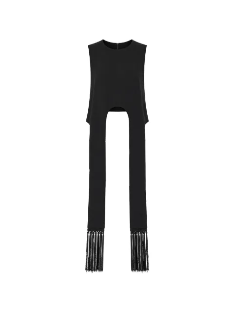 Alexis Rennes fringe-trim top