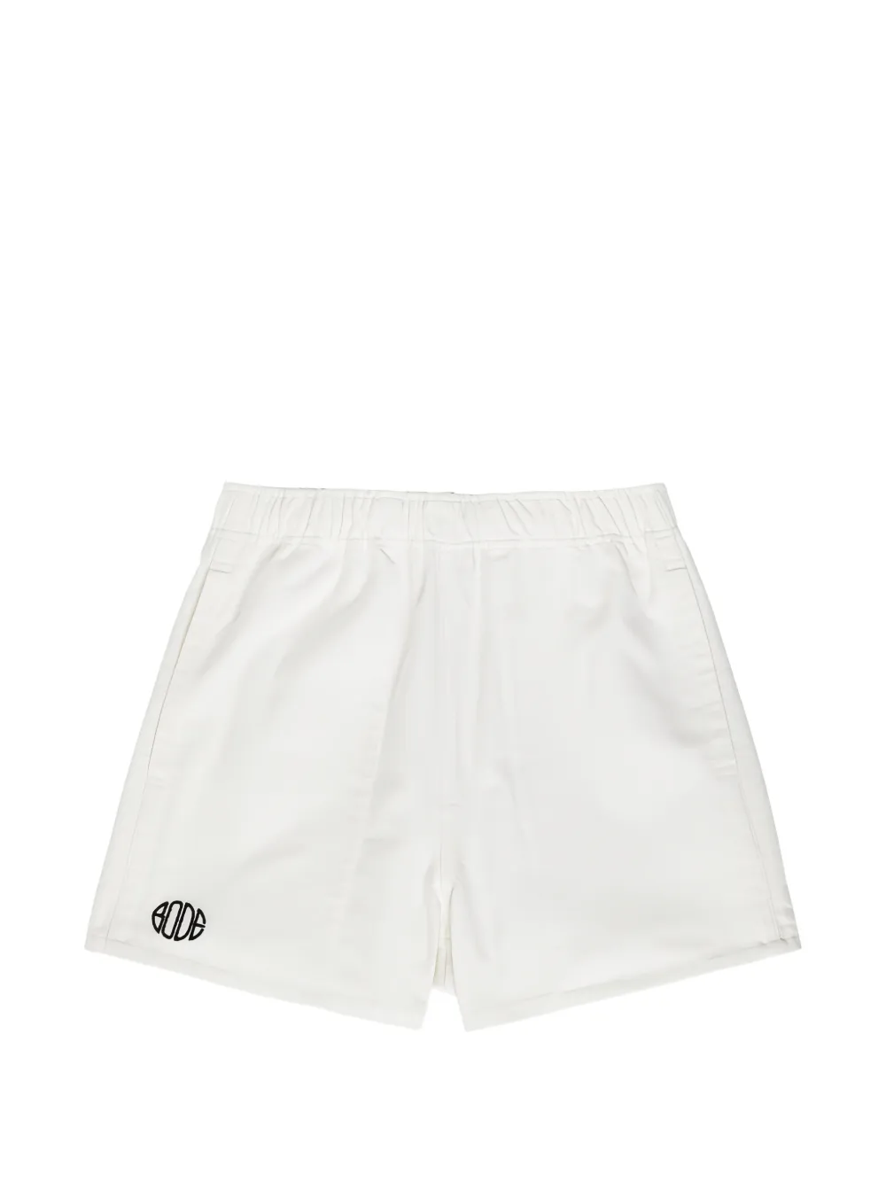 BODE Shorts con ricamo - Bianco