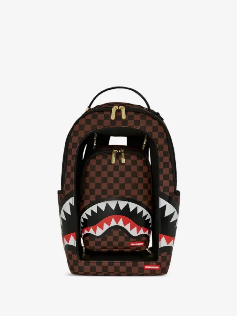 Sprayground checkered backpack