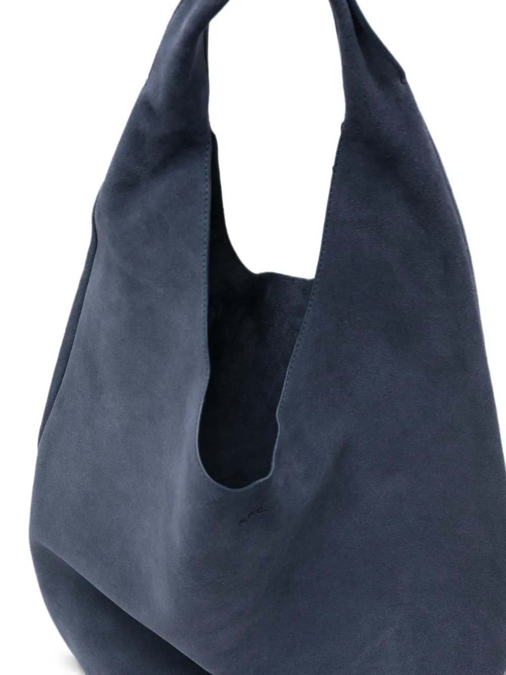 A.P.C. Le Neige suède schoudertas Blauw
