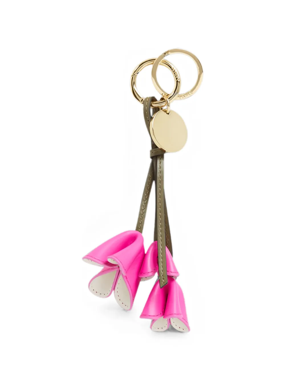 Lancel Tutti Fleuri floral-pendant keyring