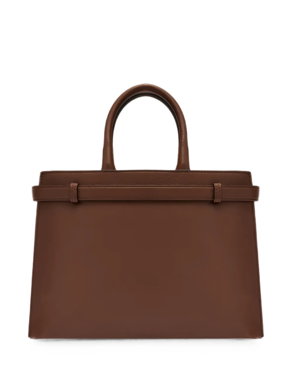 Lancel Faubourg stud-embellished leather tote bag Bruin