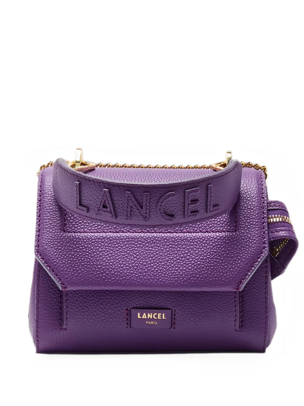 Lancel NINON leather shoulder bag - Viola