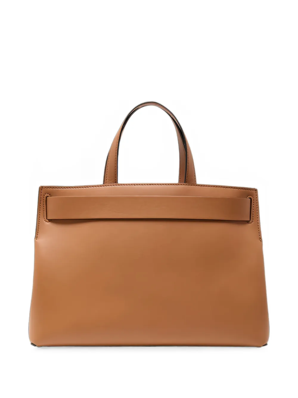 Lancel Medium Angele leren shopper met gesp-detail Bruin