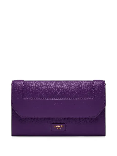Lancel Ninon grained-leather envelope mini bag