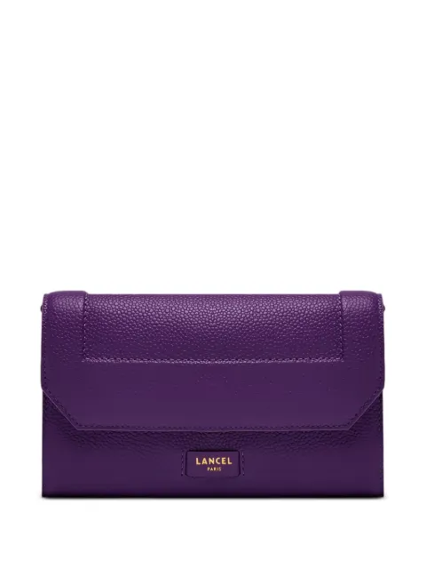 Lancel Ninon grained-leather envelope mini bag