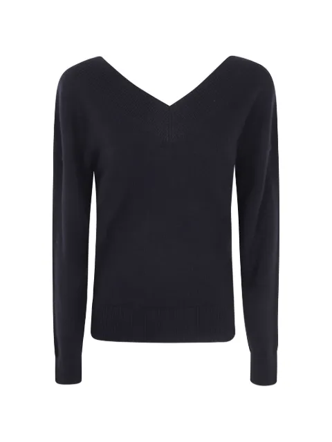 TOM FORD ribbed-trim V-neck sweater