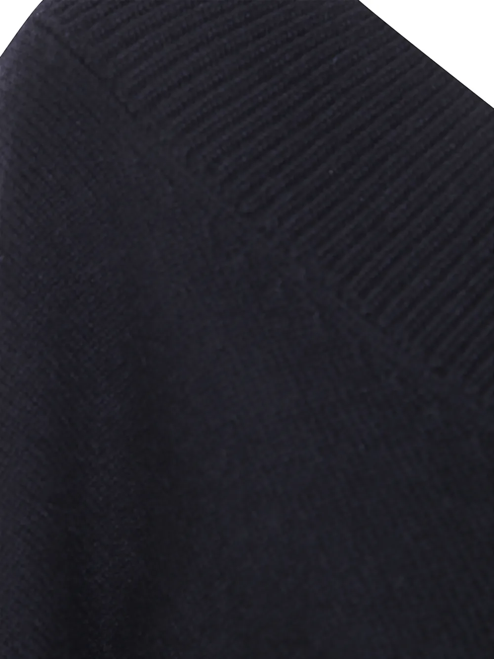 TOM FORD Trui met geribbelde afwerking en V-hals Zwart