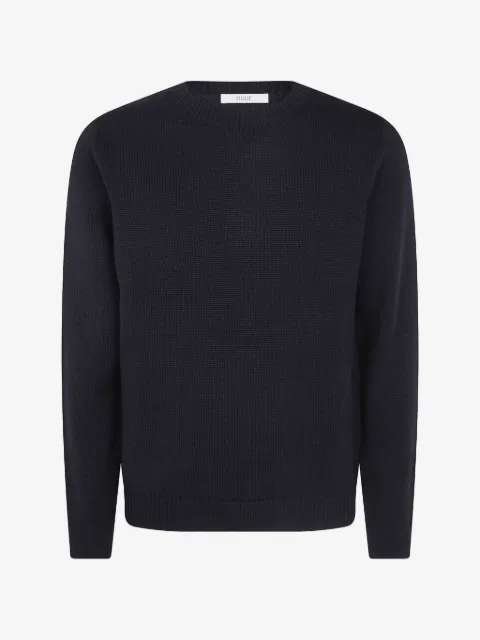 Nuur round-neck wool sweater