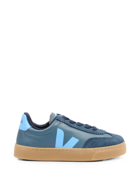 VEJA Kids Volley lace-up leather sneakers