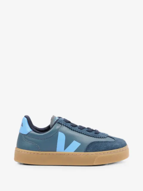 VEJA Kids Volley lace-up leather sneakers