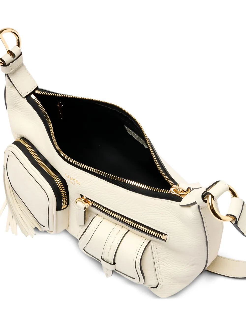 Lancel S Premier Flirt crossbodytas met meerdere zakken Wit