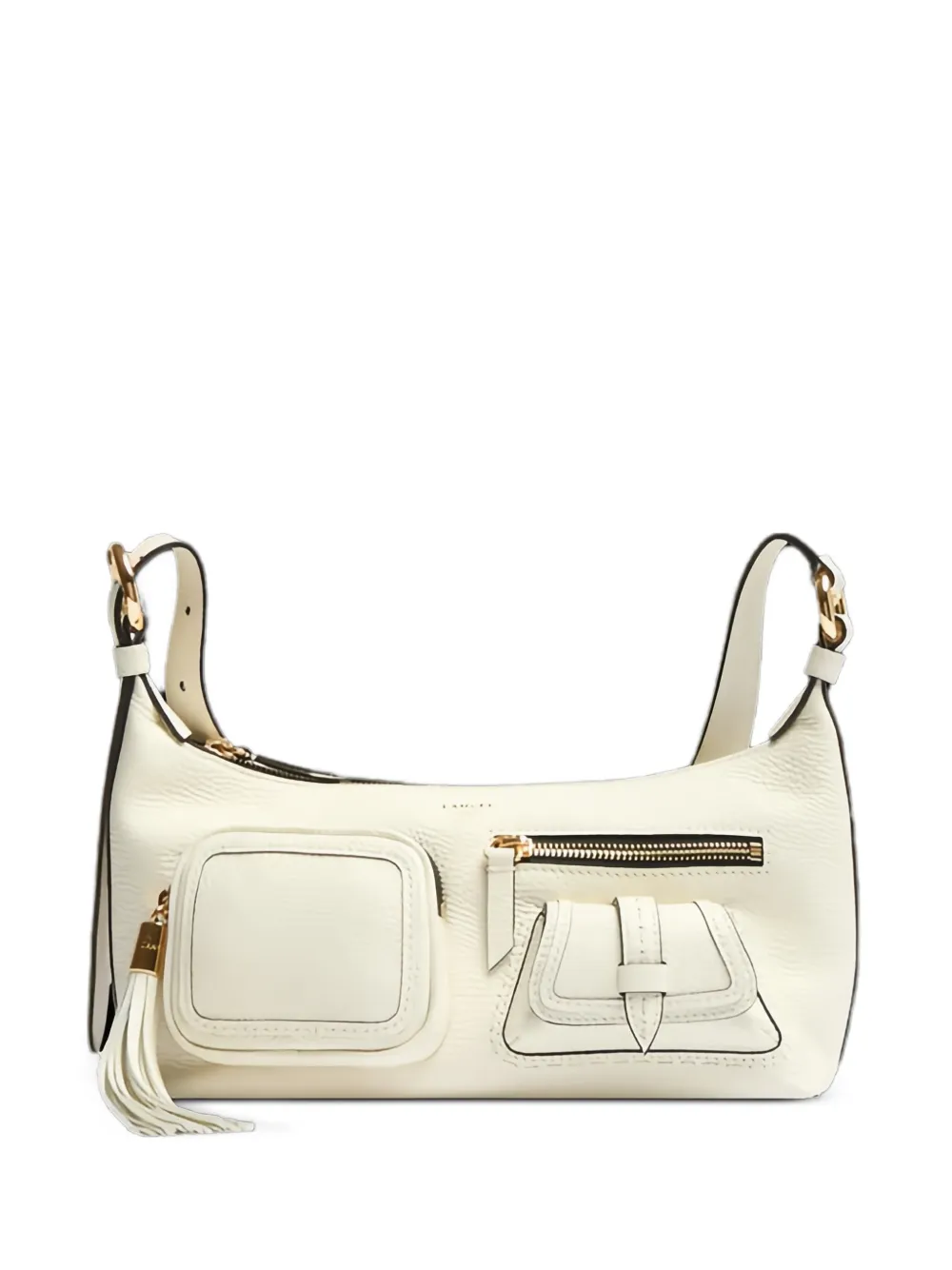 Lancel S Premier Flirt Umhängetasche mit Taschen - Weiß