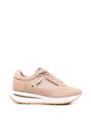 Sun68 California Sun flower-embellished Perforated Sneakers