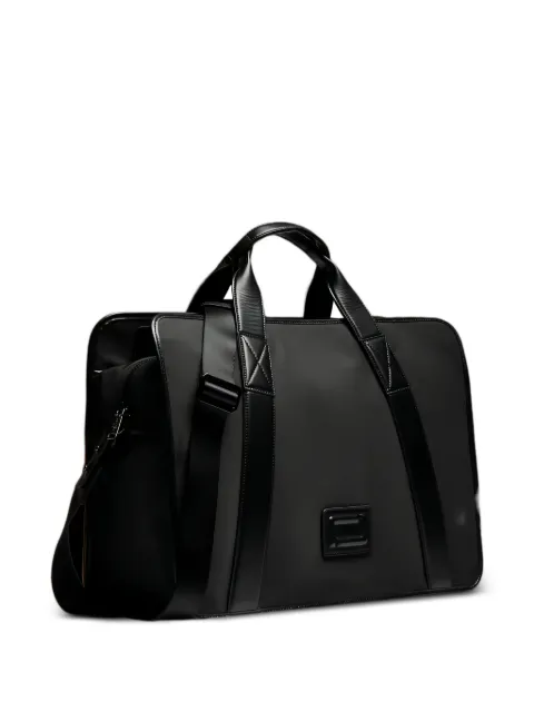 Lancel bolso de viaje Mistral con ribete de cuero