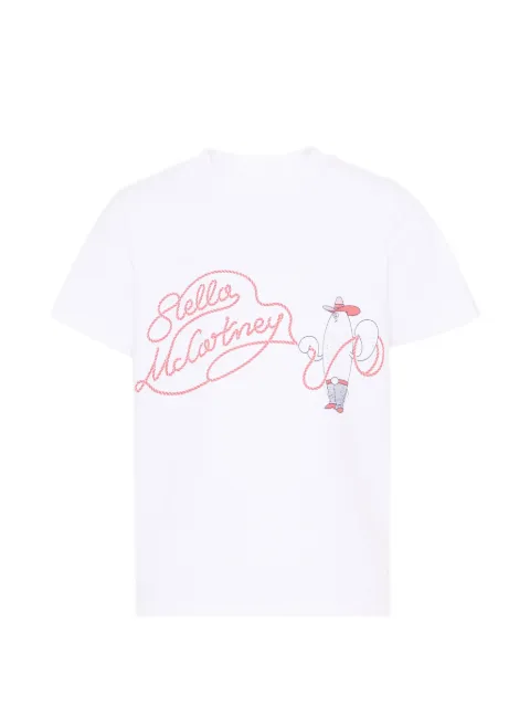 Stella McCartney Kids kortærmet T-shirt med logotryk