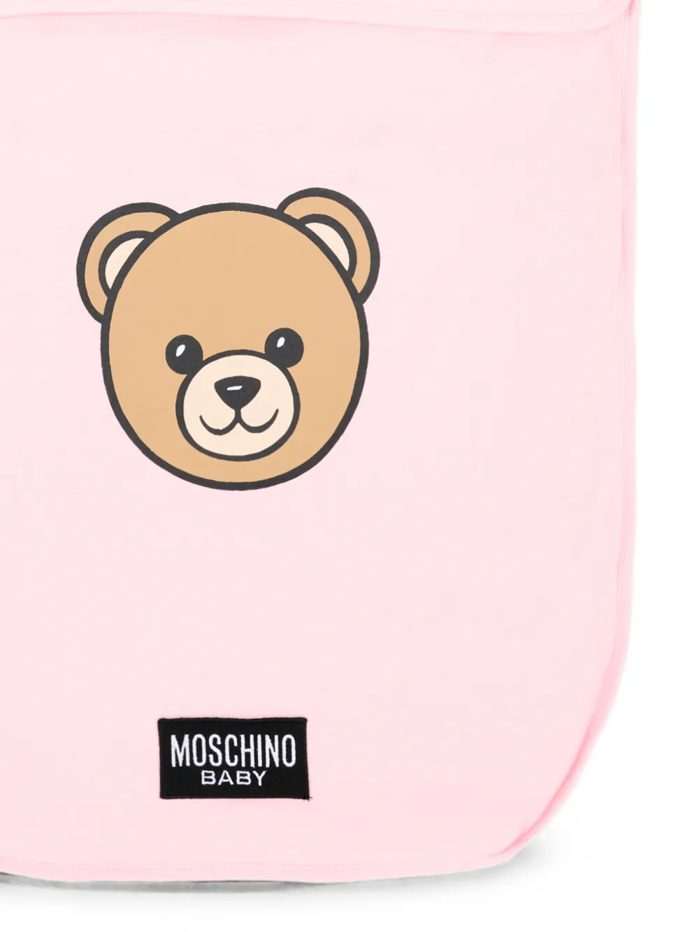 Moschino Kids Slaapzak met teddybeerprint Roze