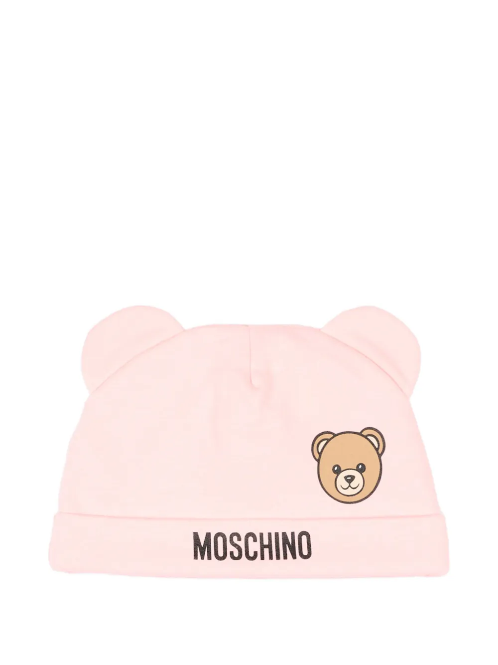 Moschino Kids Katoenen set met Teddy Bear-print Roze