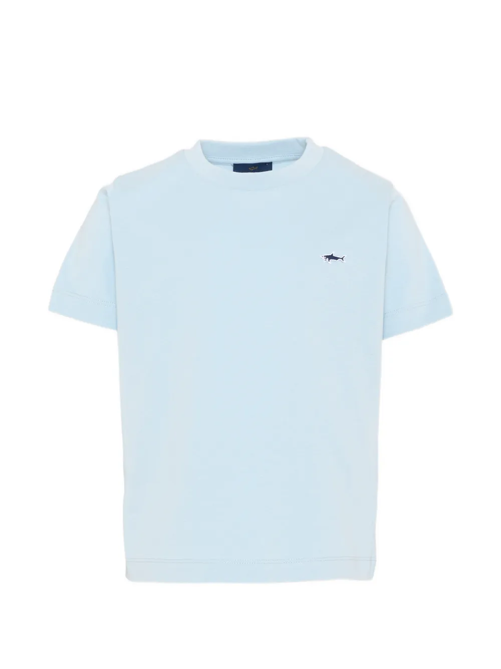 Paul & Shark Junior logo-patch T-shirt - Blu