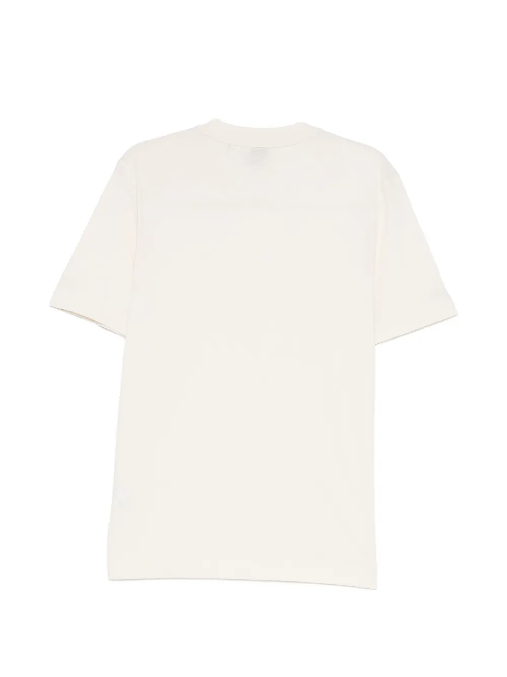 BOSS T-shirt met geborduurd logo Beige
