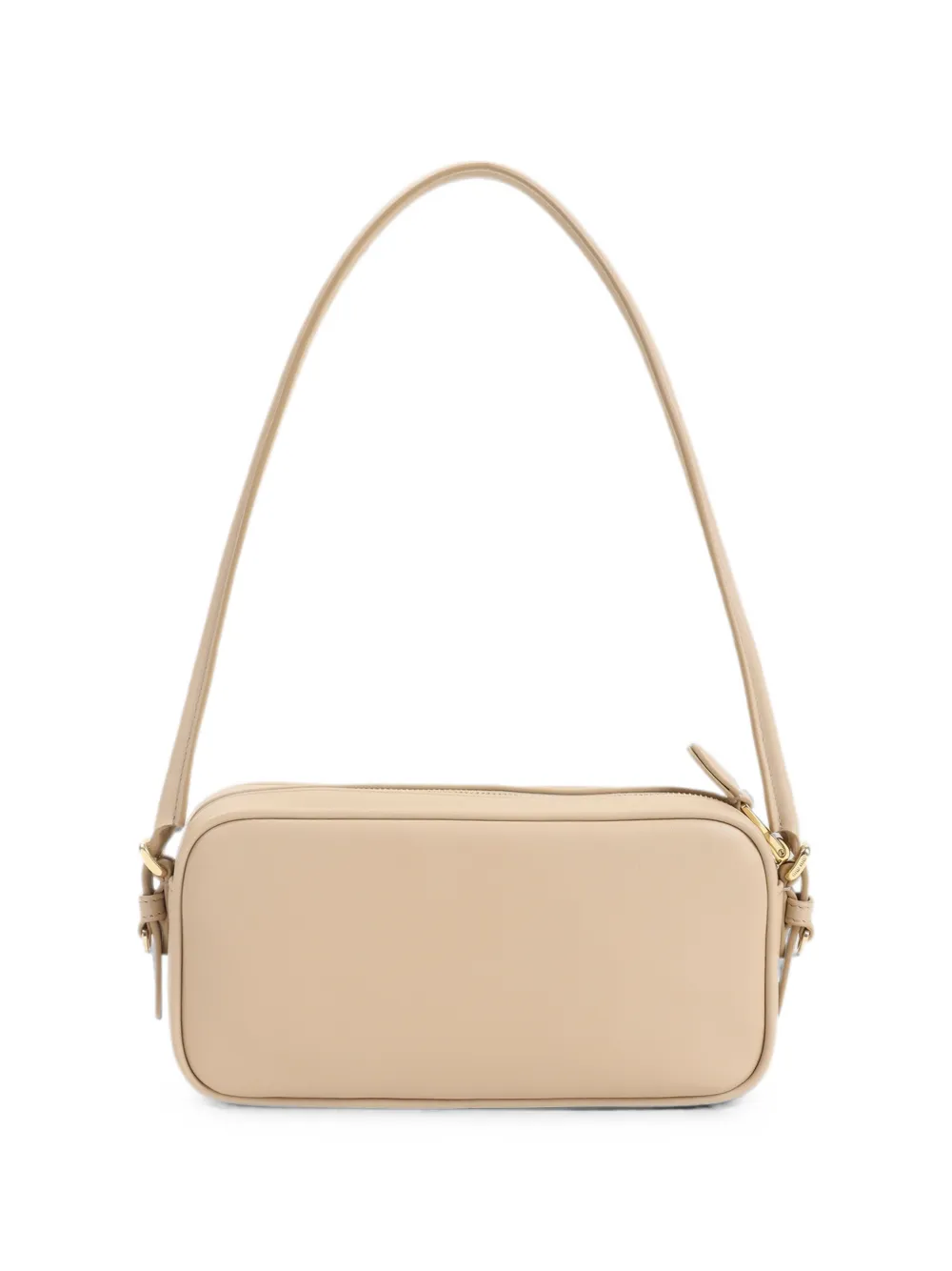 Miu Leren buidel Beige