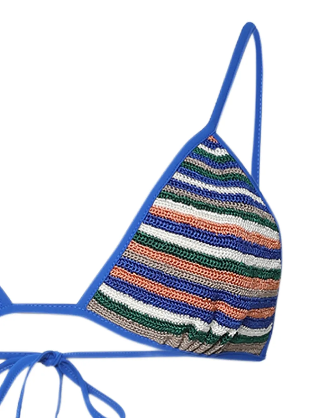 Christopher Esber Calypso gehaakte bikinitop Blauw