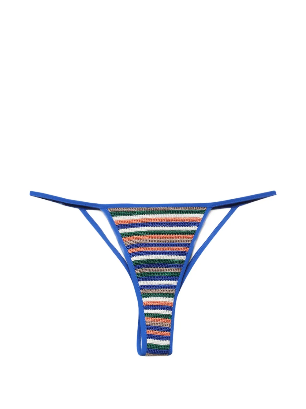 Christopher Esber Calypso gehaakte bikinislip Blauw