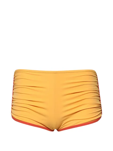 Christopher Esber short de bikini Oasis froncé