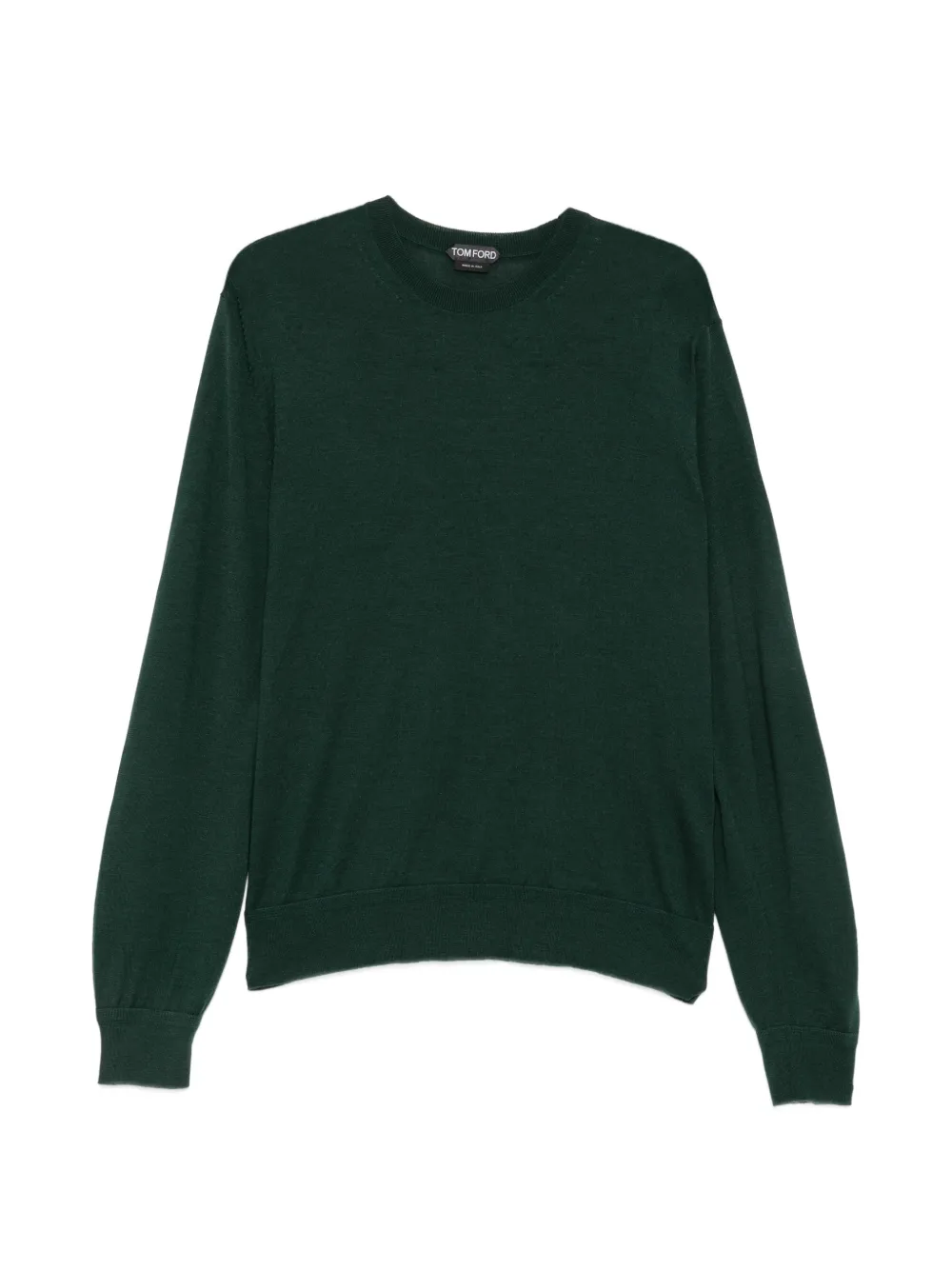 TOM FORD crew neck long-sleeve sweater - Grün