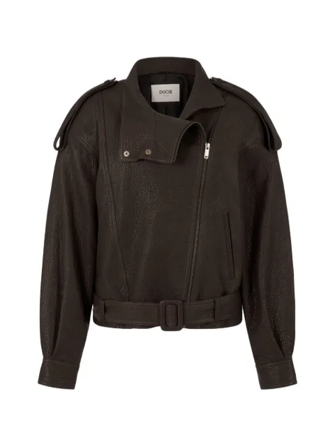 ducie Serpa grained calf leather jacket