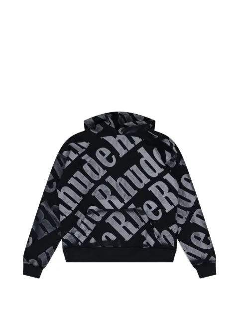 RHUDE hoodie con motivo de logo