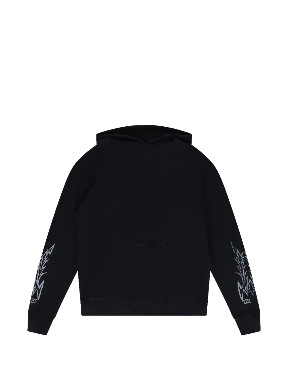 RHUDE Hoodie met print Zwart