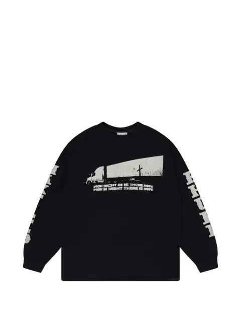 RHUDE camiseta con estampado gráfico