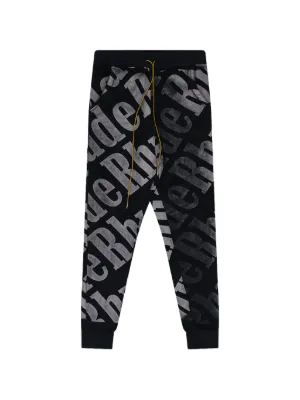 44 LABEL GROUP Sweatpants with logo パンツ 44 LABEL GROUP graphic-print Track Pants | Black | FARFETCH