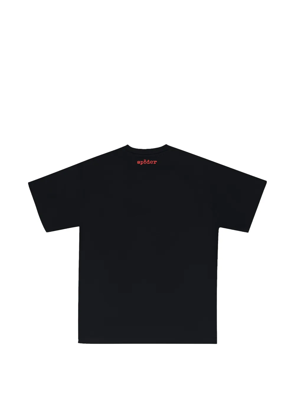 SP5DER T-shirt met logoprint Zwart