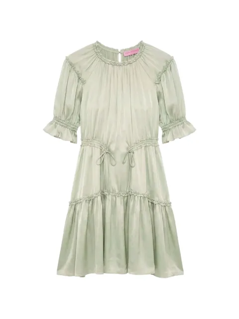 Ulla Johnson vestido corto Juliette de satén de seda