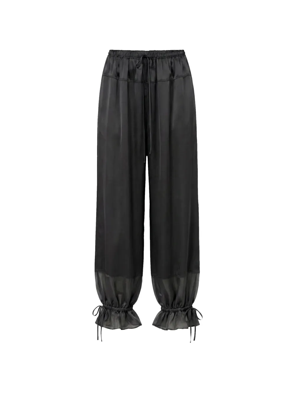 Ulla Johnson Camile silk trousers - Nero