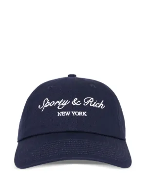 Sporty & Rich Logo Baseball Cap | Neutrals | FARFETCH