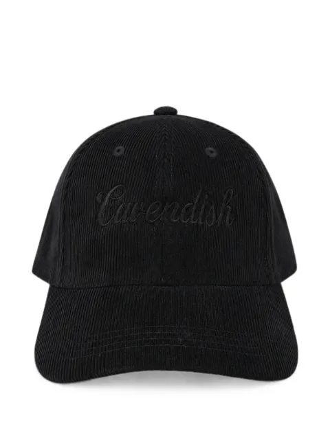 Cavendish logo-embroidered corduroy baseball cap