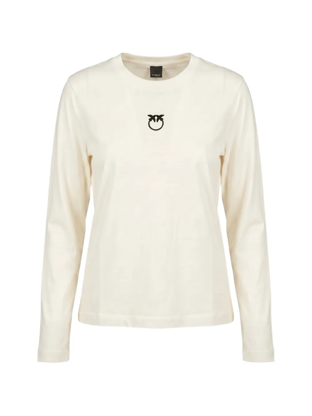 PINKO Love Birds long-sleeve T-shirt - Nude