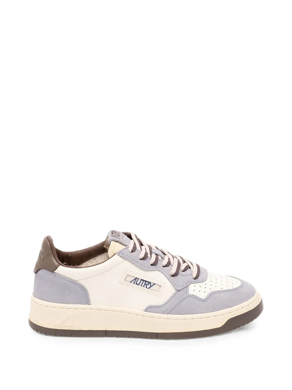 Autry Medalist leather sneakers - Nude