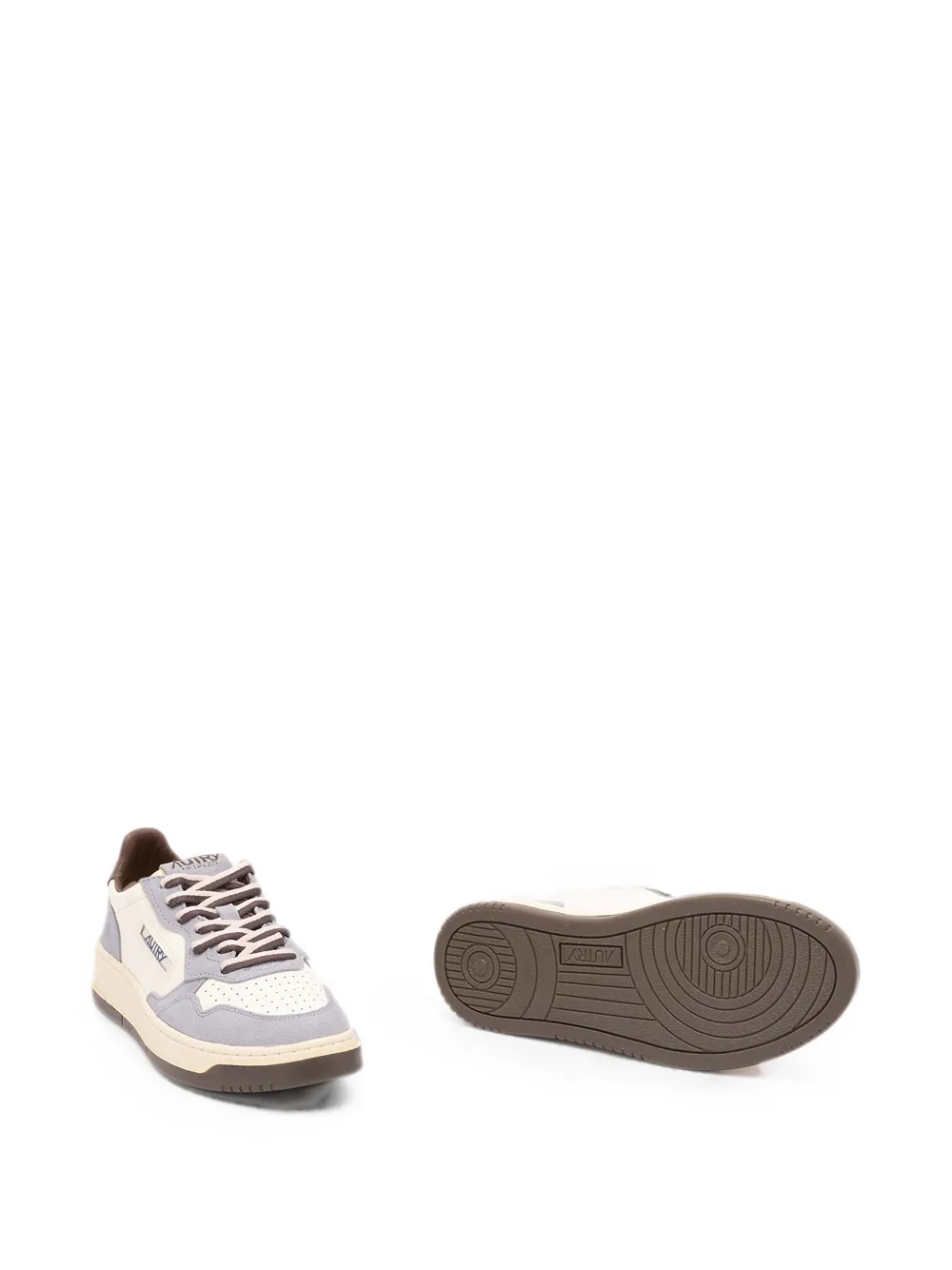 Autry Medalist leather sneakers Beige