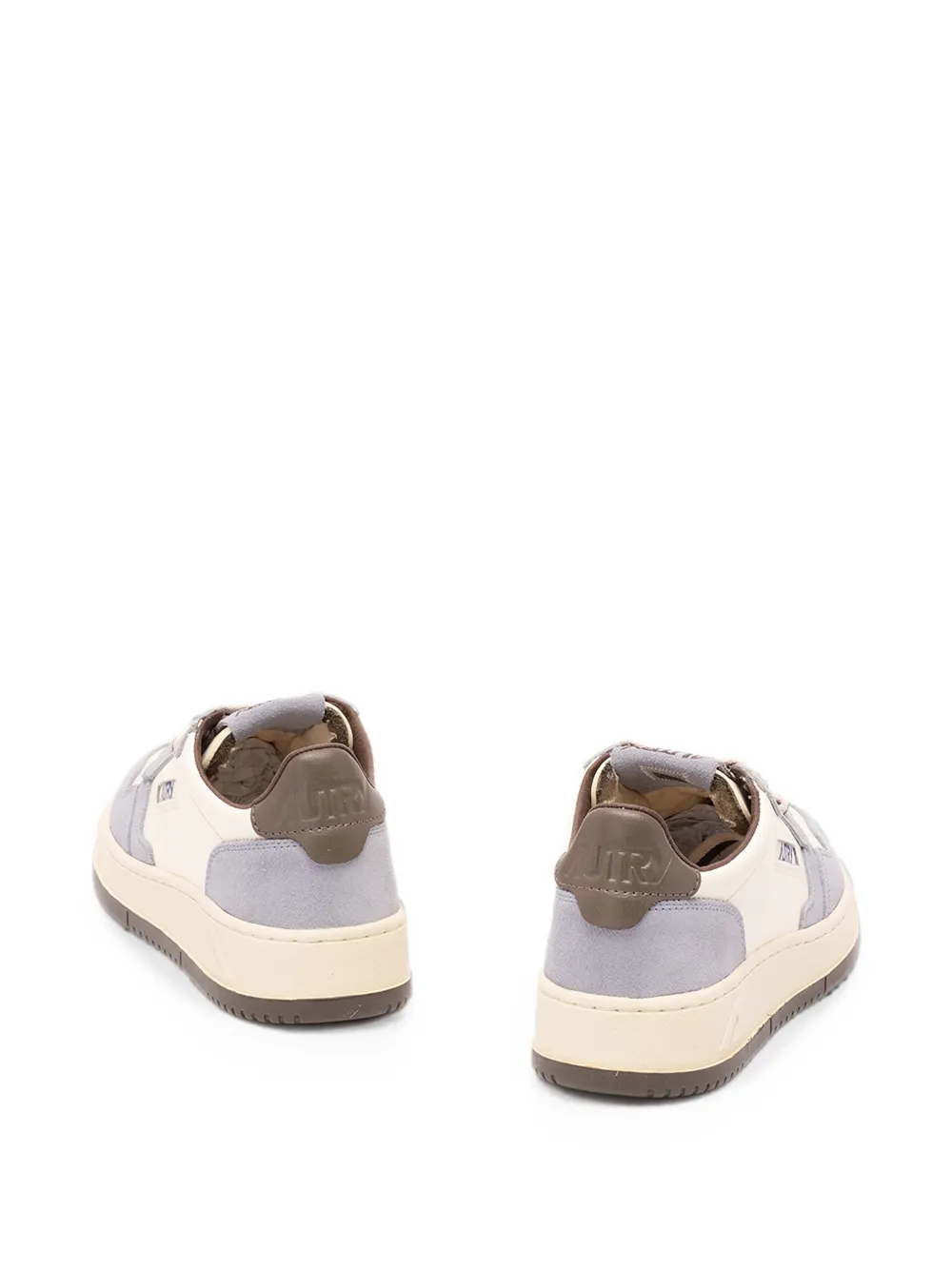 Autry Medalist leather sneakers Beige