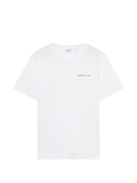 Off-White playera Logo Quote