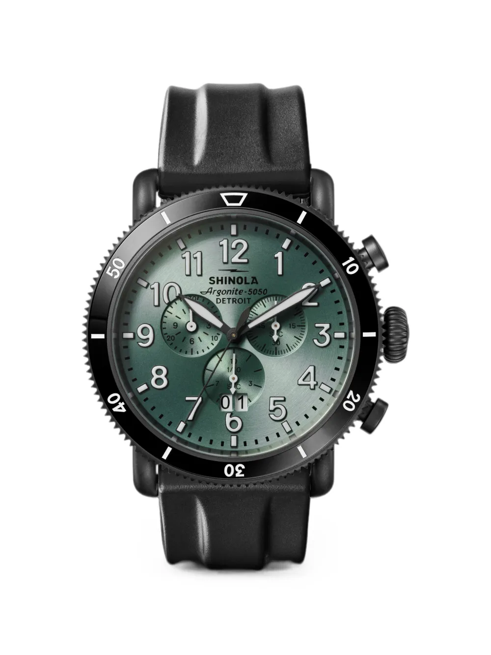Shinola Orologio Runwell Sport Chrono 48mm - Verde