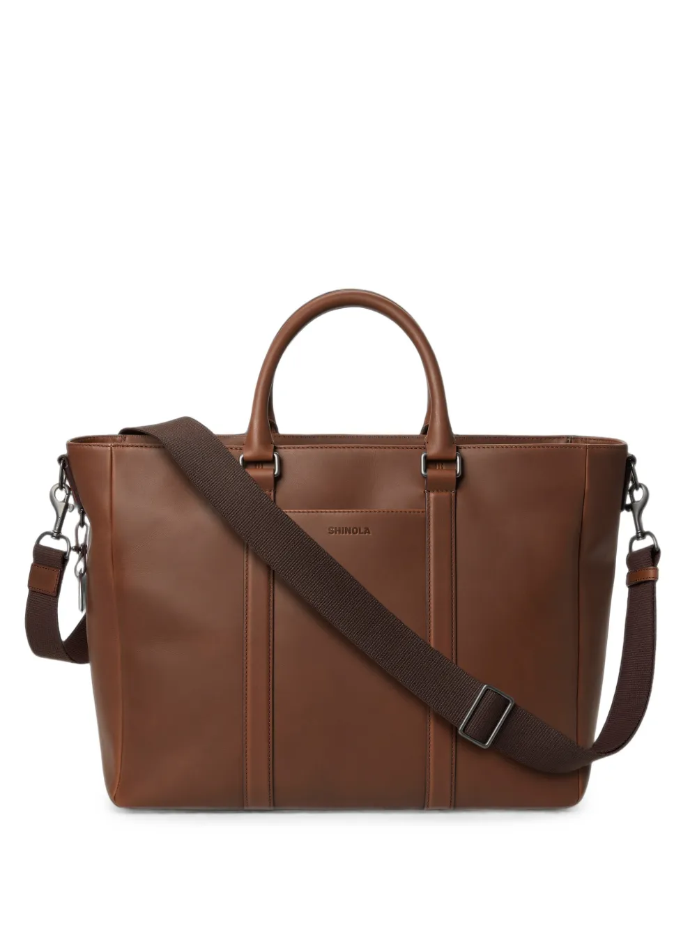 Shinola cabas Runwell zippé - Marron Shinola cabas Runwell zippé - Marron