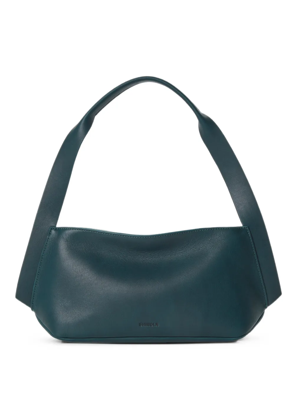 Shinola small Derby leather shoulder bag - Verde