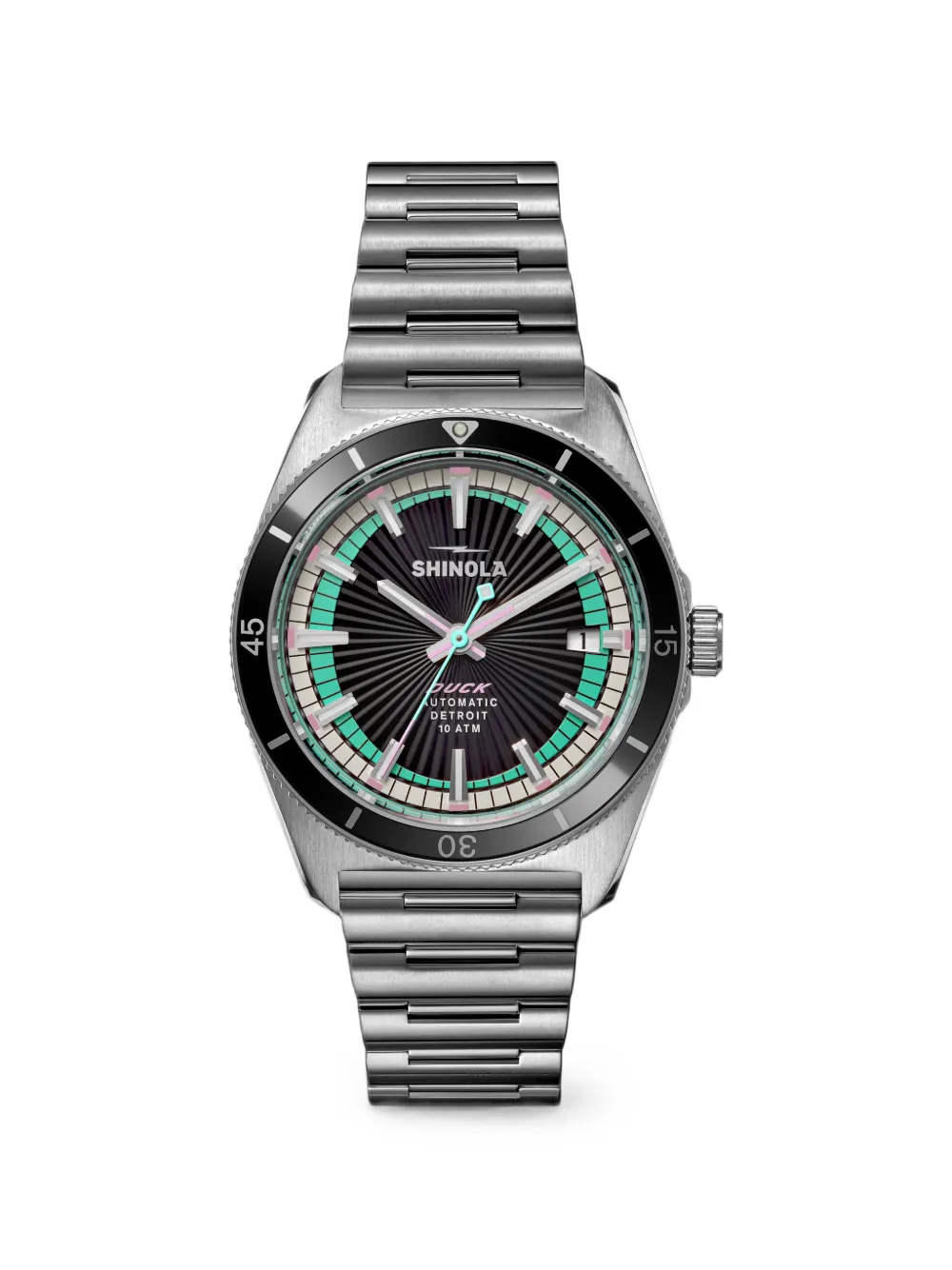Shinola Orologio Duck 38mm - Nero