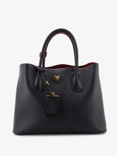Prada Pre-Owned Cuir Double Saffiano Leather Medium tote bag
